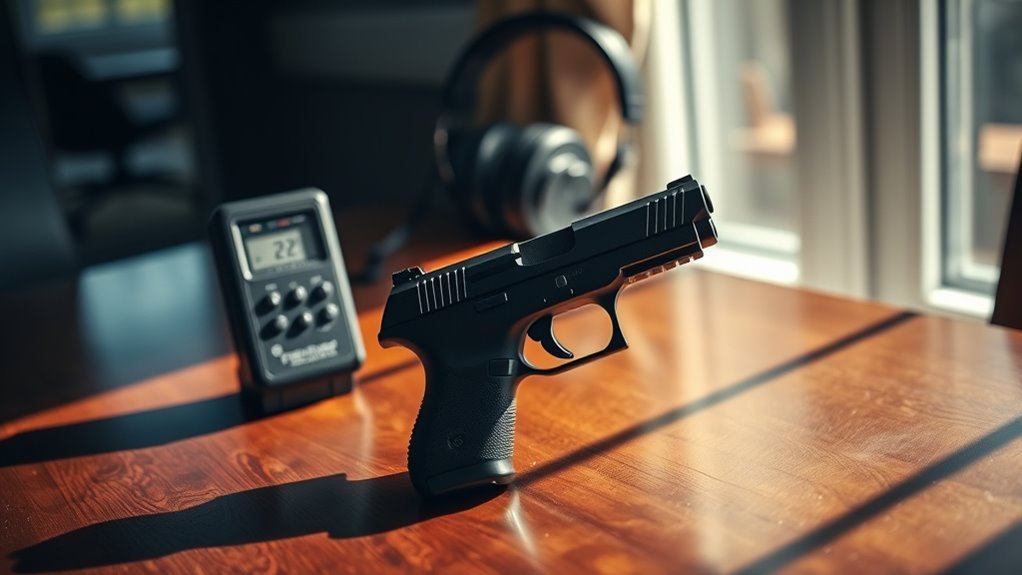 22 pistol decibel measurement