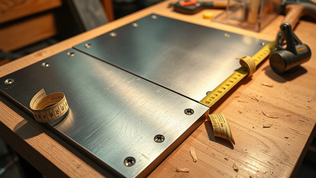 accurate measurements and cuts