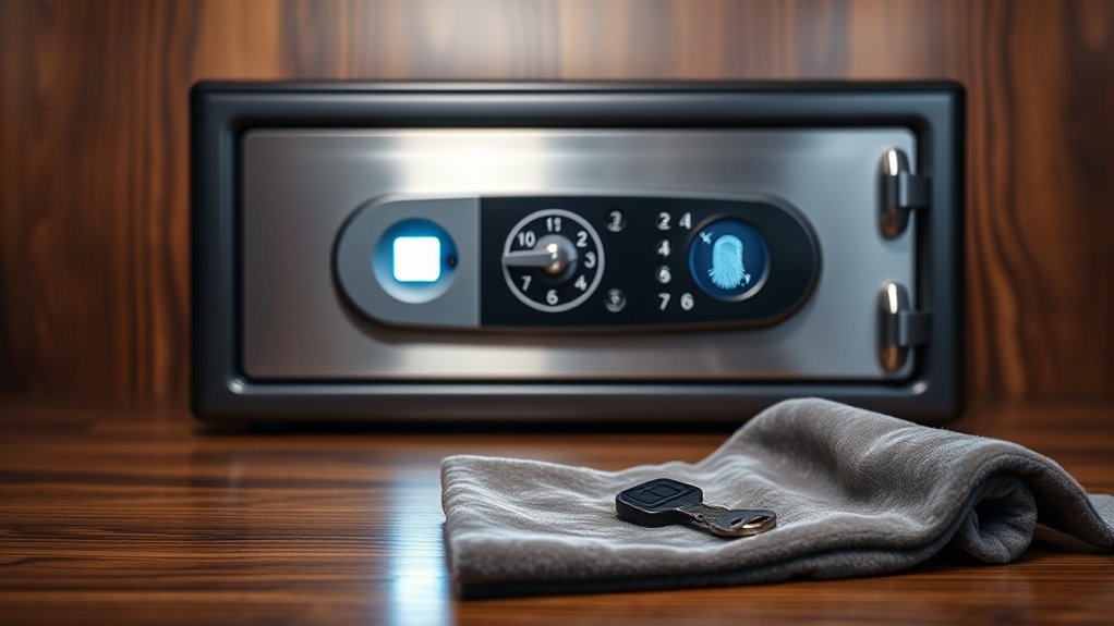 biometric safe security features