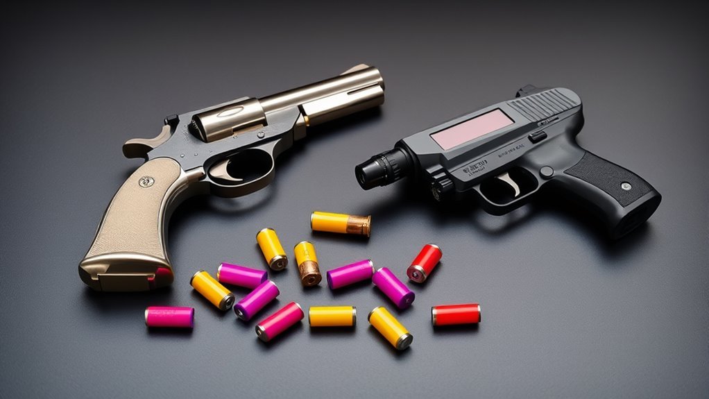 blank vs electronic start pistols