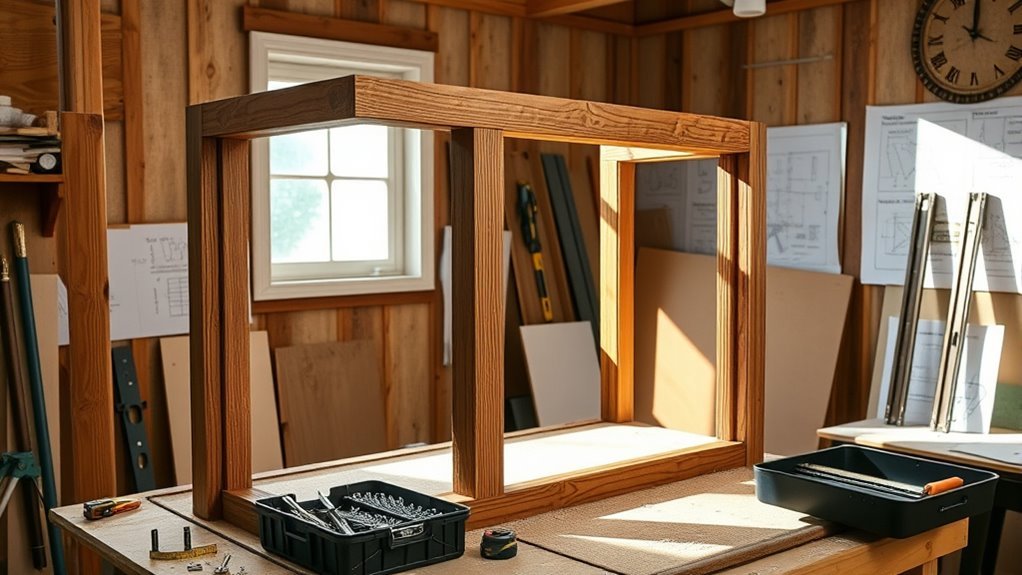 build a sturdy frame
