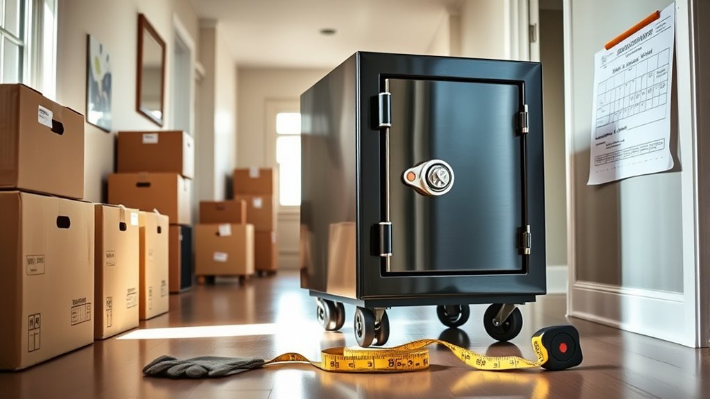 check doorways before moving