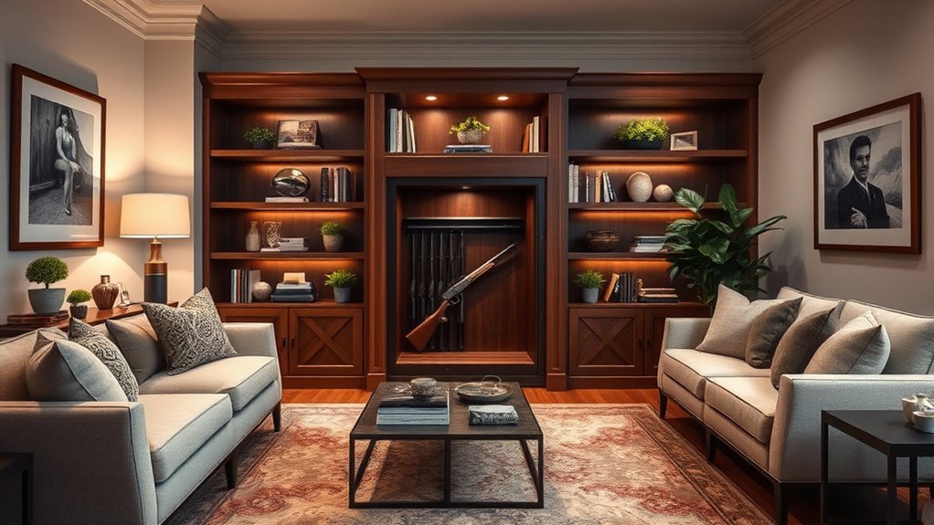 concealment through furniture integration