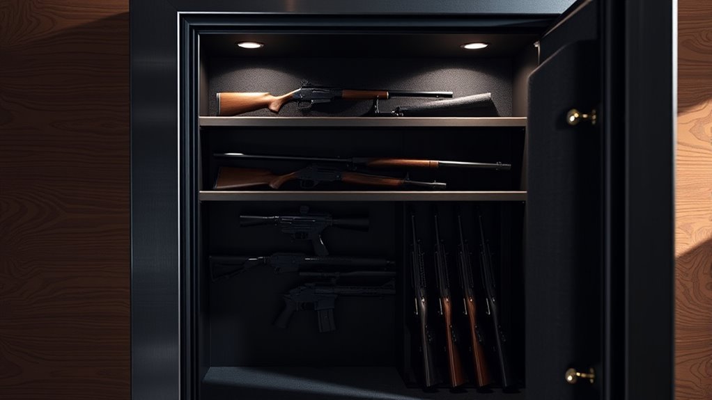 customized organized firearm storage