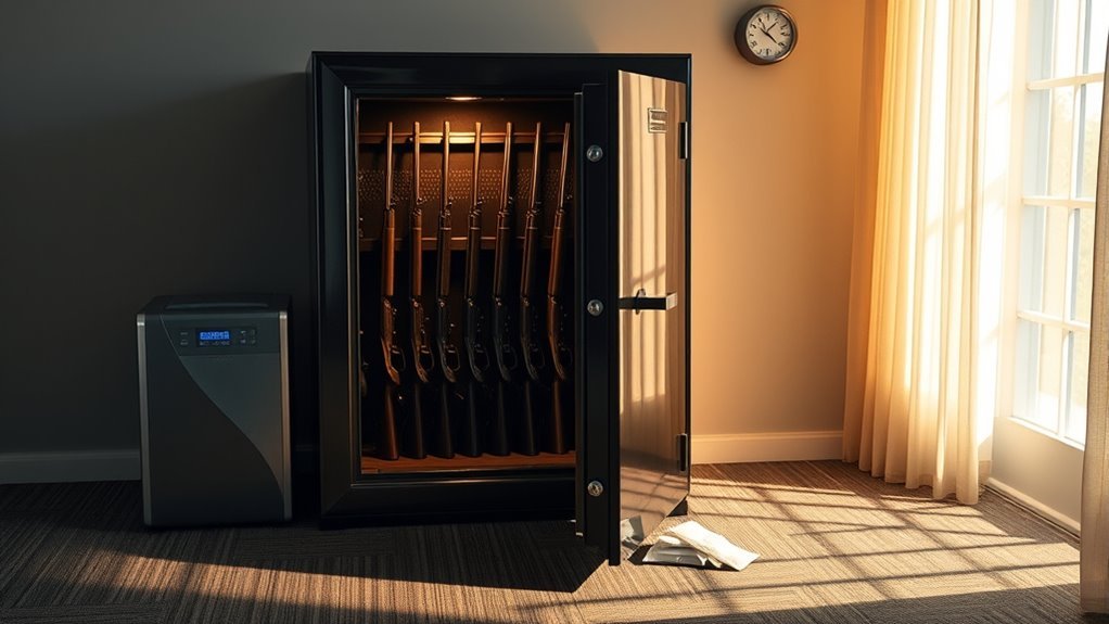 dehumidify gun safe easily