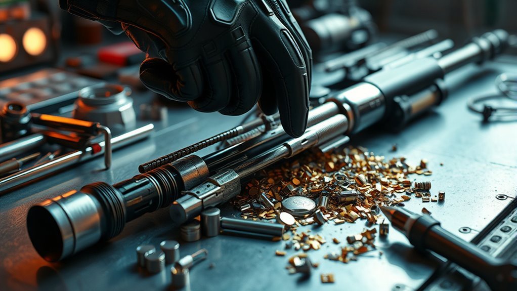 dismantle junk for materials