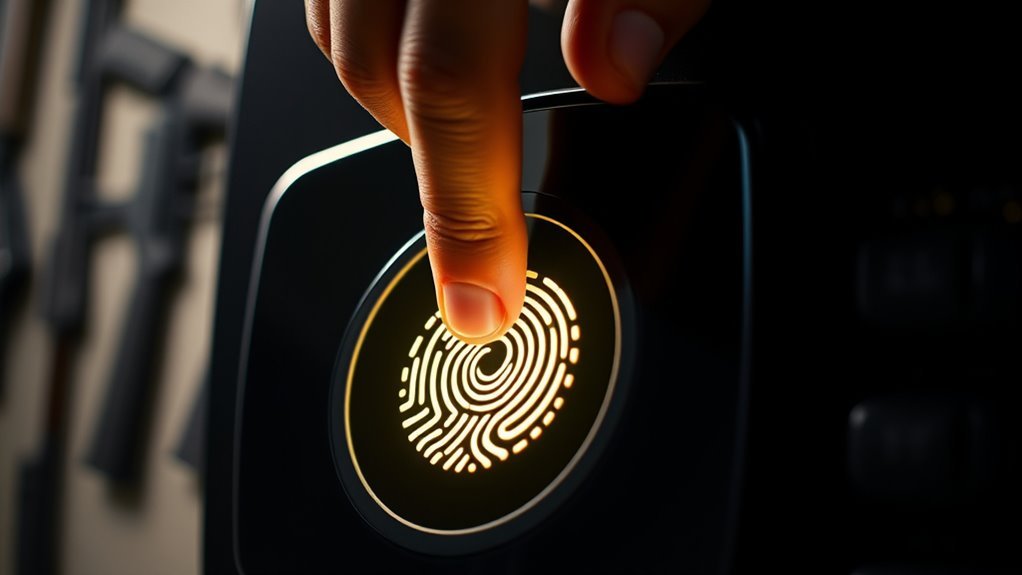 fingerprint scanning and matching