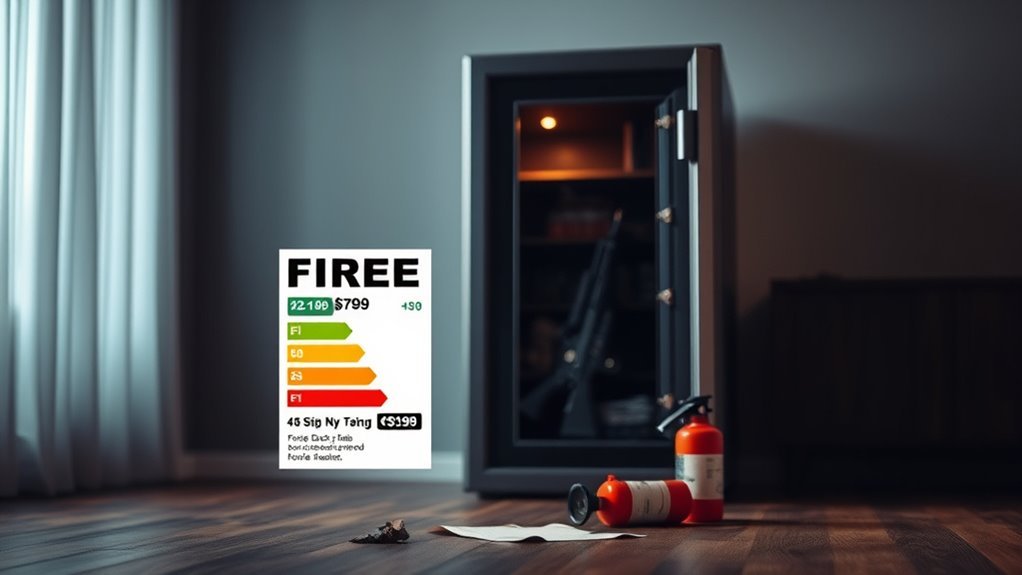 fire ratings indicate protection duration