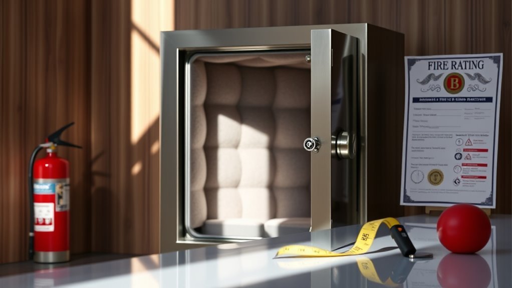 fireproof safe with reliable protection