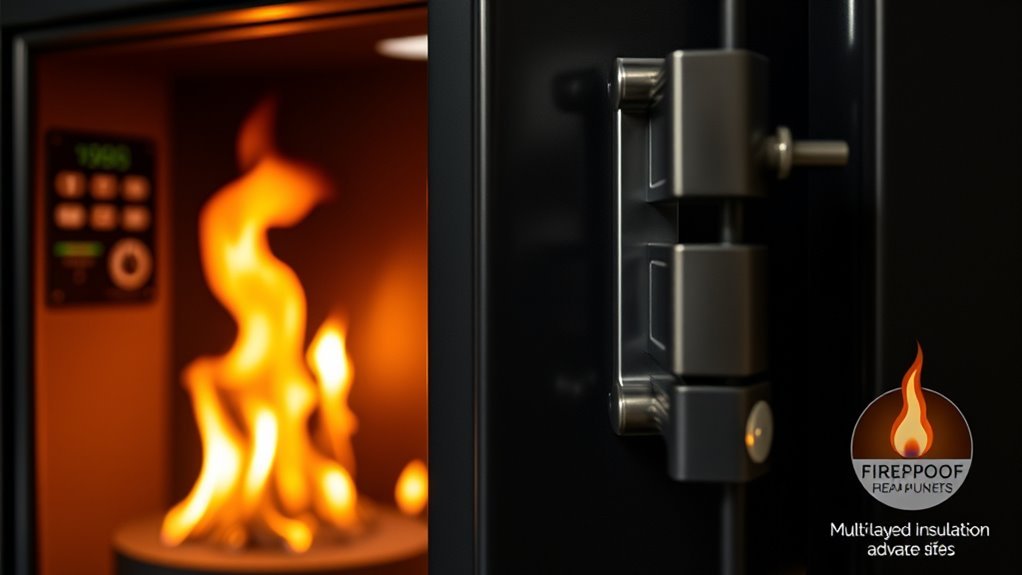 fireproofing protects firearm safes