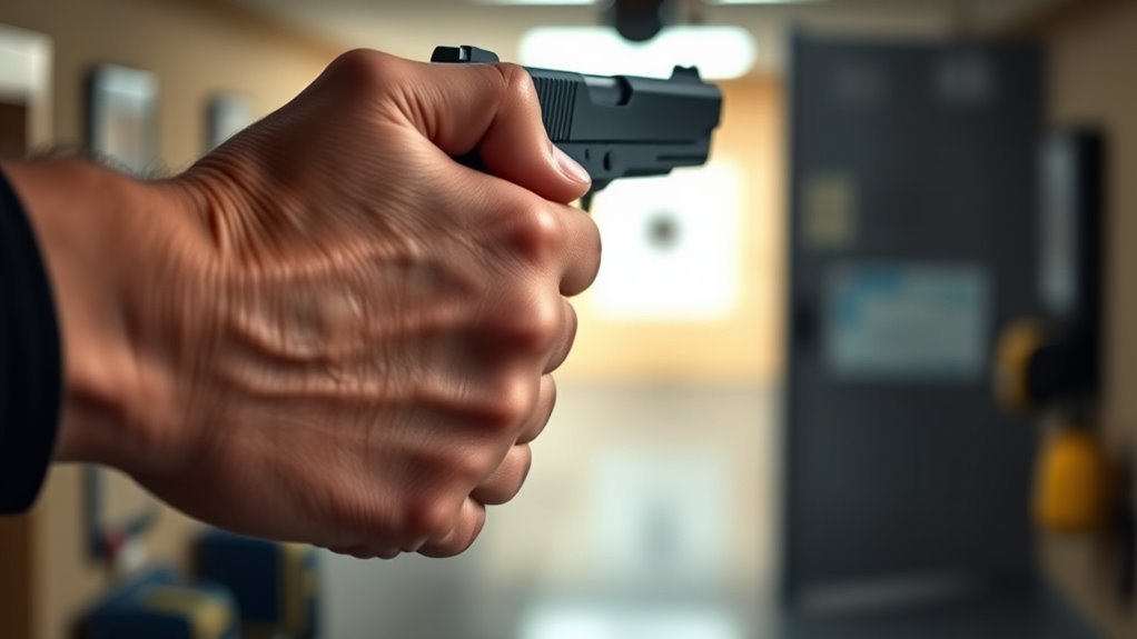 firm handshake grip technique