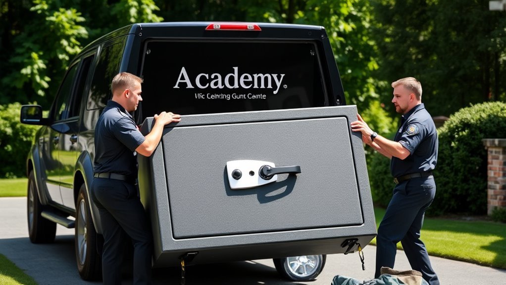 flexible tracked safe delivery