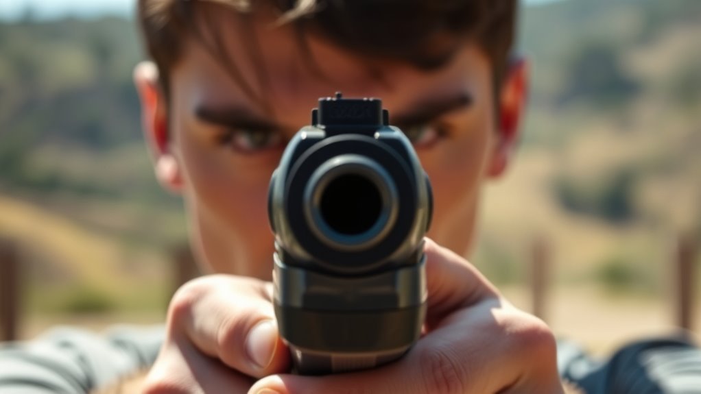 focus sharpens aiming accuracy