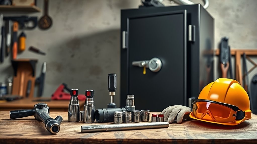 gather tools and safety gear