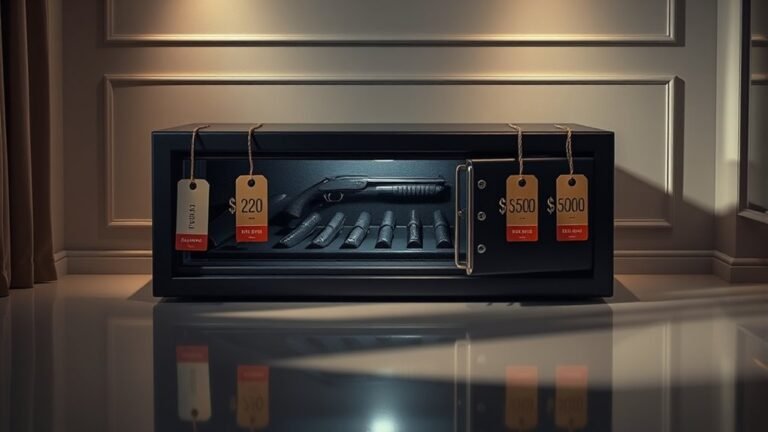 gun safe price ranges