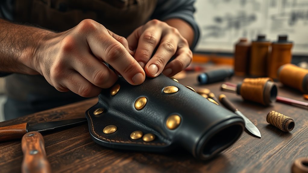 hand stitching extends crafting time