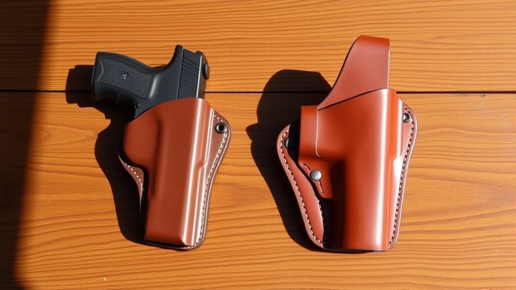 holster angle comparison guide