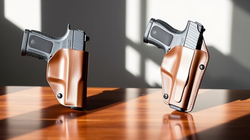 holster angle improves draw