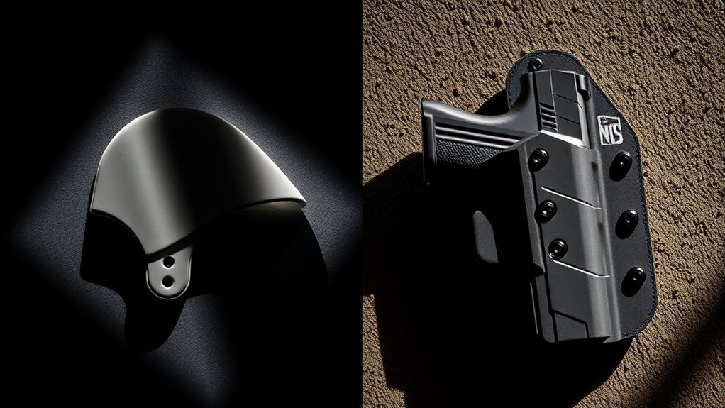 holster claw enhances concealment