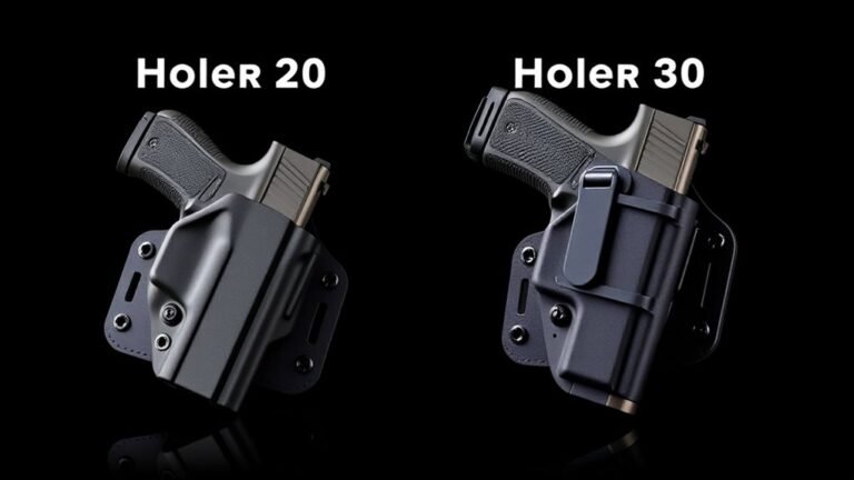 holster comparison 20 versus 30