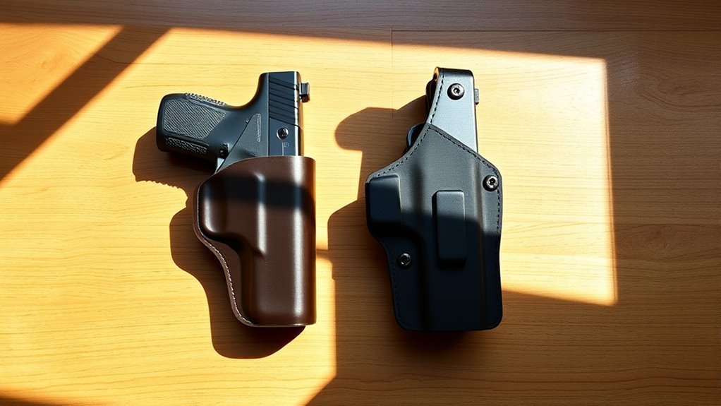 holster comparison aiwb vs iwb