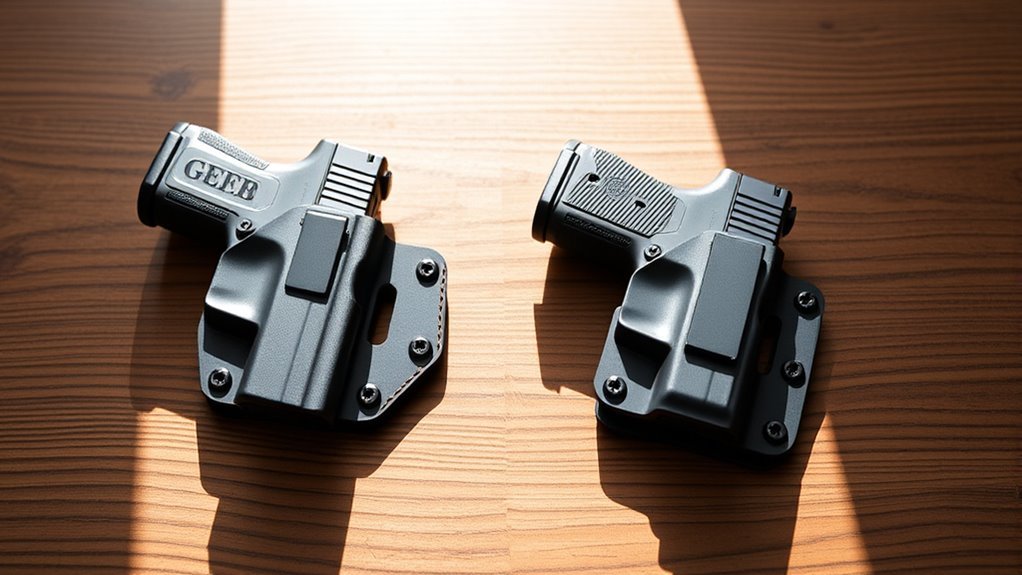 holster comparison features differ