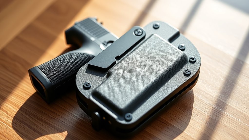 holster grip release draw