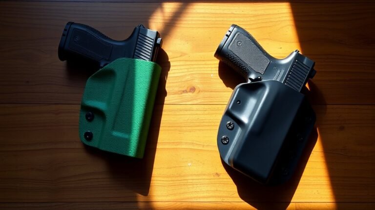 holster material comparison overview