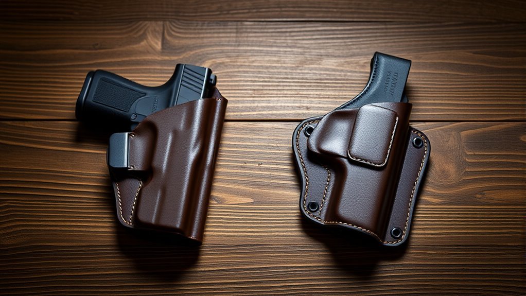 holster positioning differences explained