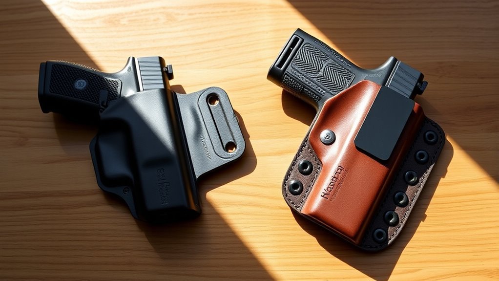 holster selection for comfort