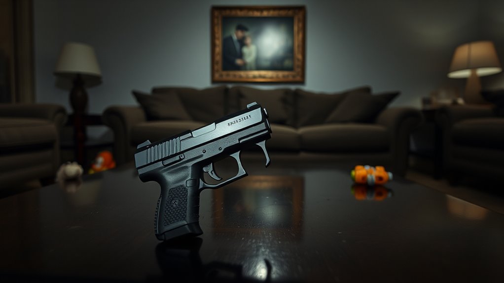 home gun safety risks