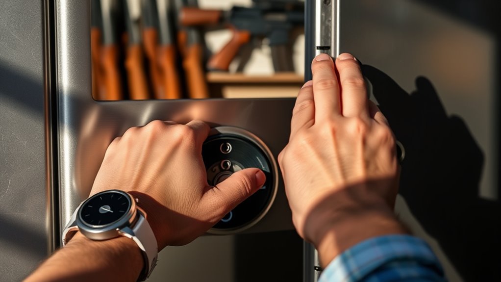 identify lock type first