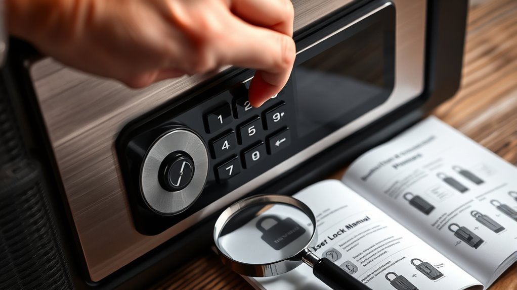 identify safe lock type