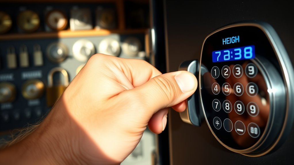 identify safe lock type