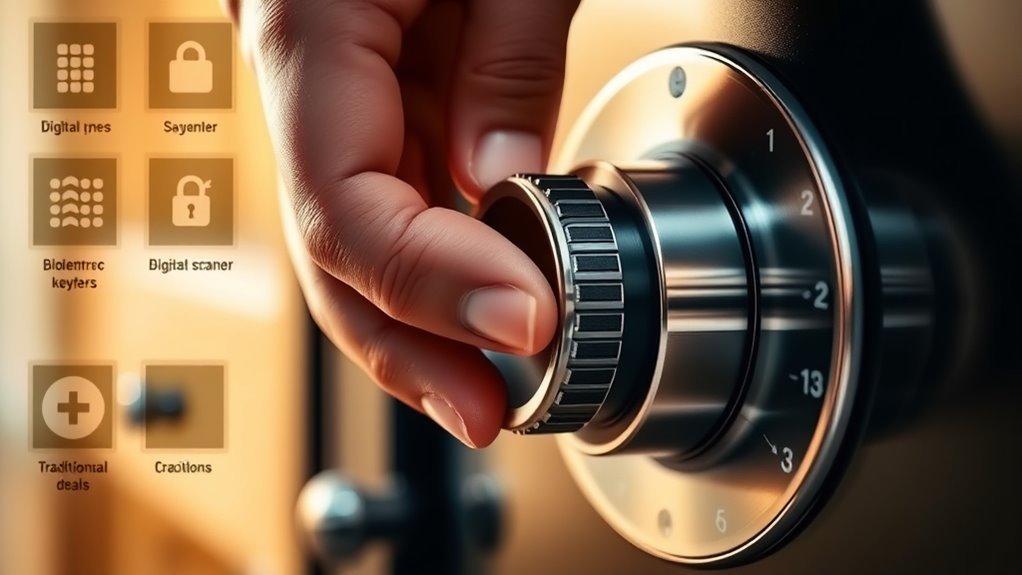 identify your safe lock