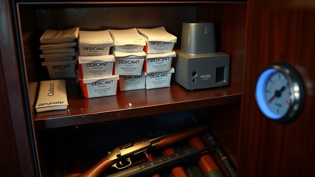 keep gun dry safely