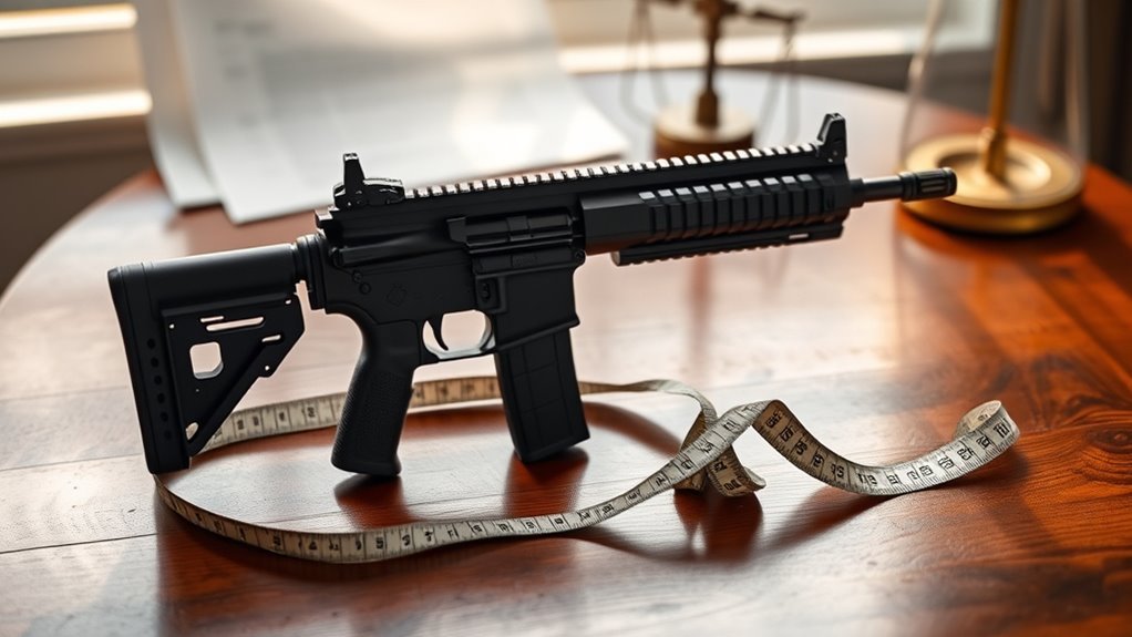 legal ar pistol specifications