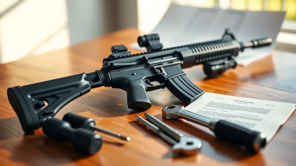 legally modifying ar pistol