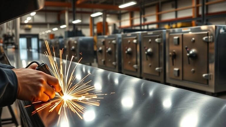 manufacturing process of gun safes