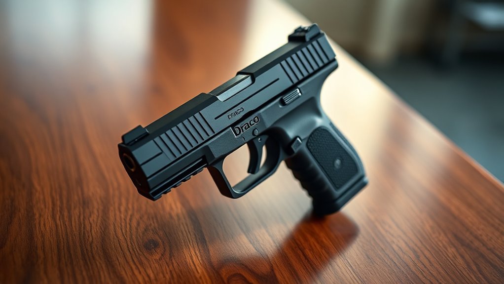 miniature firearm pistol design