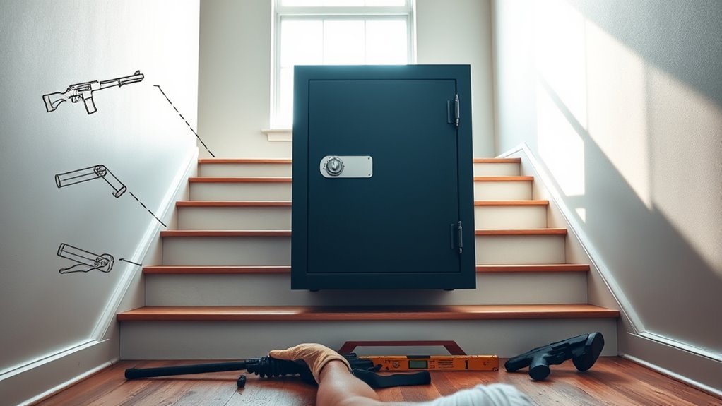 moving gun safe upstairs
