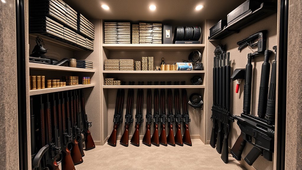 optimize gun safe organization