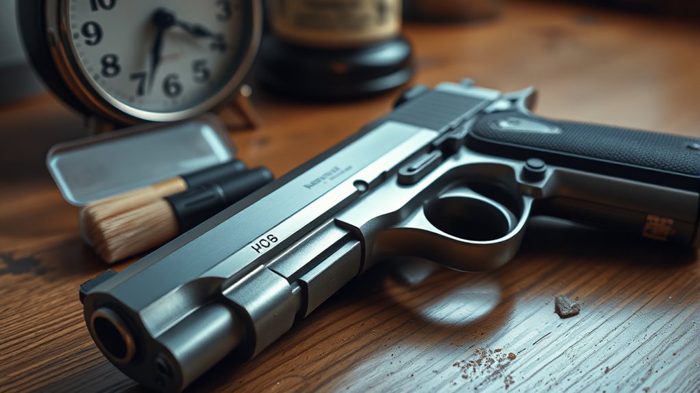 pistol cleaning and maintenance
