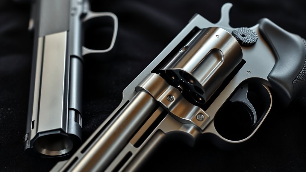 pistol versus revolver differences
