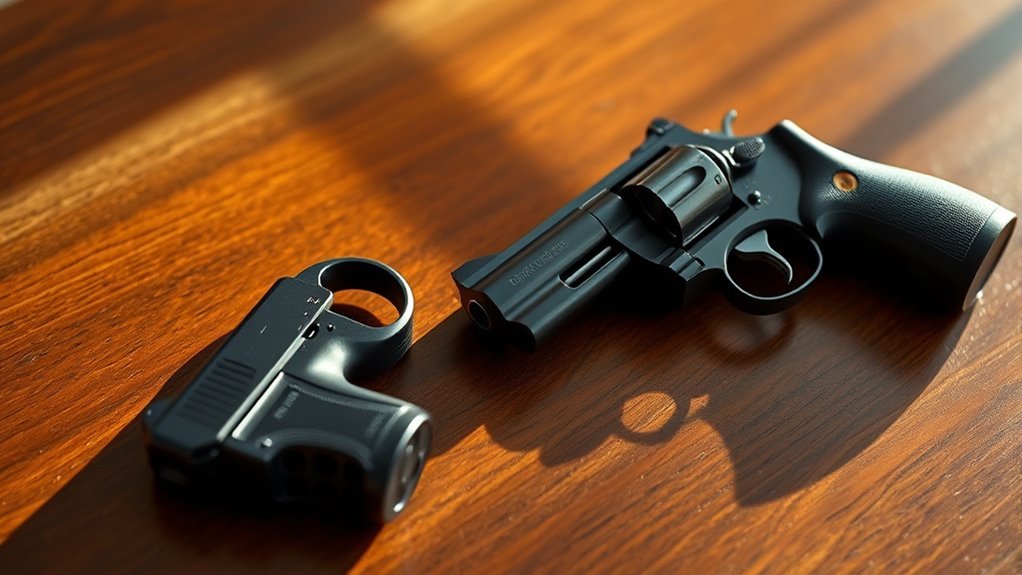 pistol versus revolver differences
