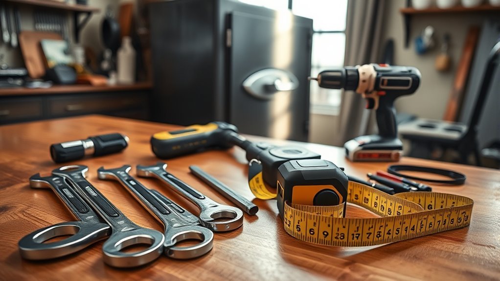 prepare tools and safety gear
