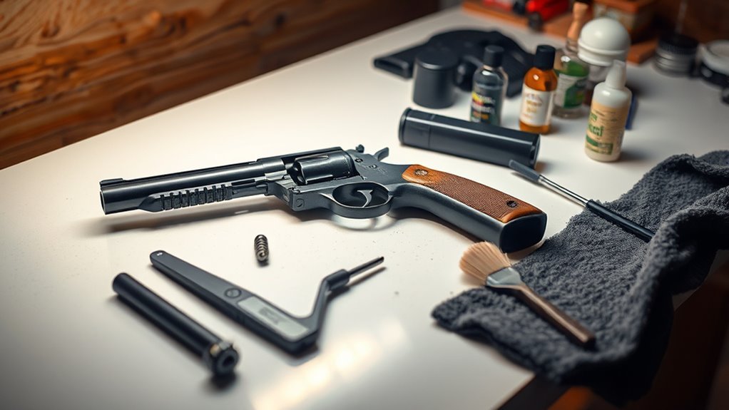 proper firearm cleaning procedure