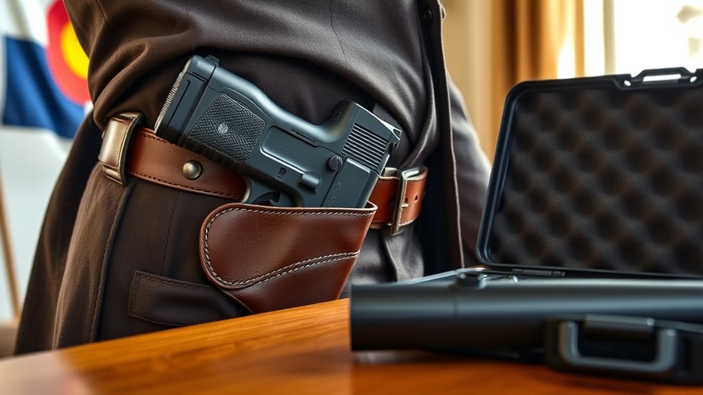 properly registered suppressor transport