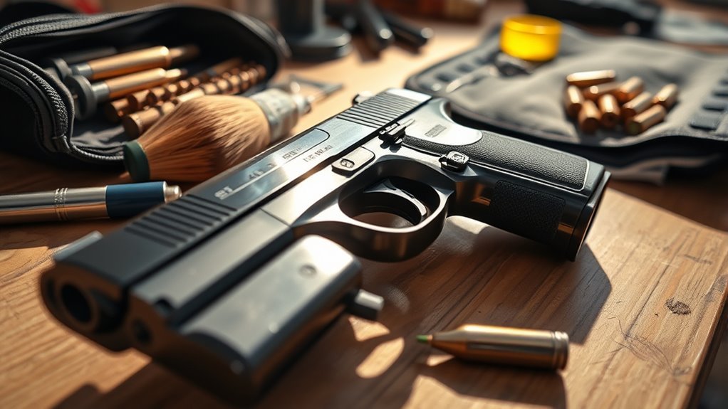 regular firearm cleaning essential