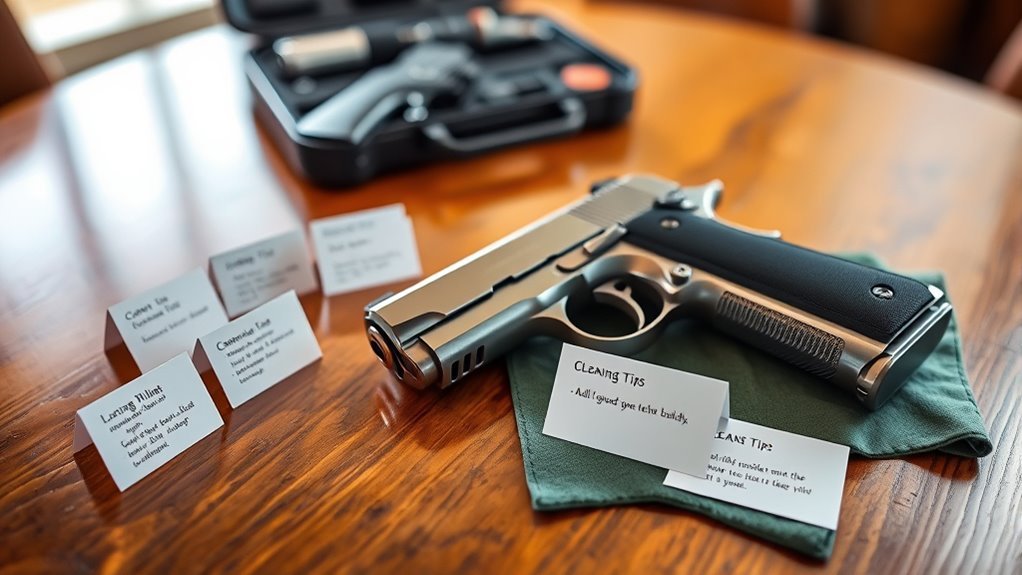 regular firearm maintenance schedule